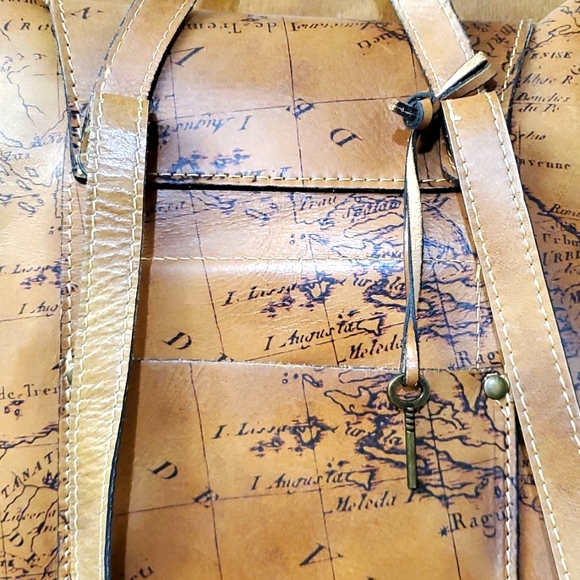Patricia Nash Signature Map Drawstring Backpack - Picture 7 of 13